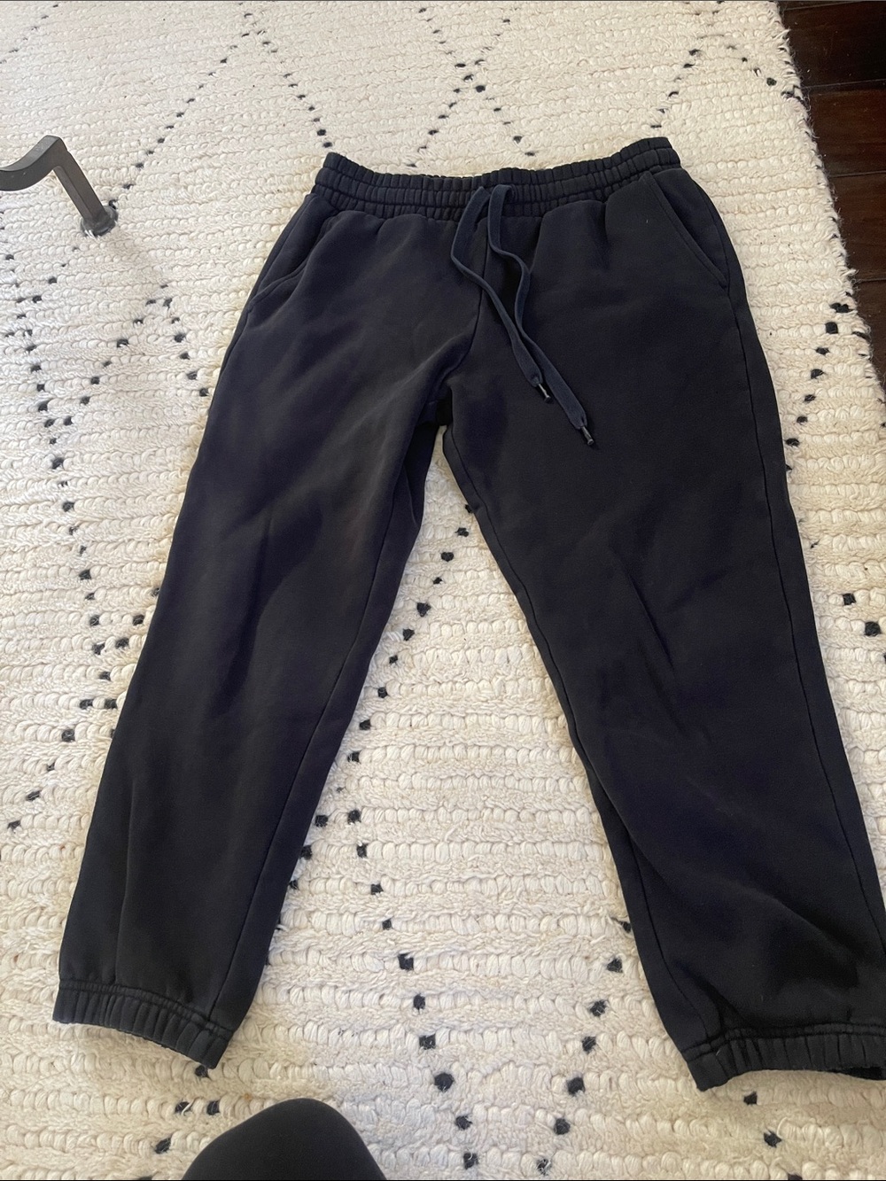 Fabletics Women’s Black Drawstring Joggers